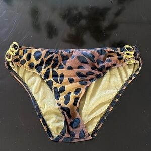 Athena animal print bikini bottoms